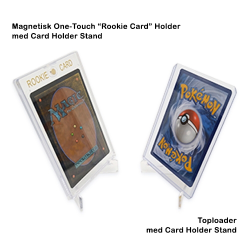 Magnetic Holder One Touch Rookie Card - Standard Size (2-1/2" x 3-1/2" 35 PT UV) - Ultra Pro - Plastiklommer